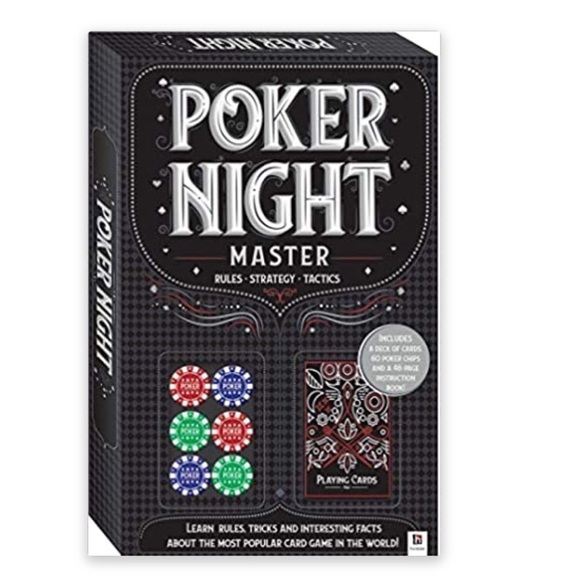 Poker Night Card Kit Master Game Set with Instructions All Level Players - Picture 2 of 13